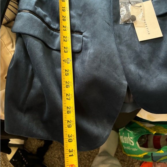 3 piece slim fit velvet suit, new never worn - Picture 7 of 10